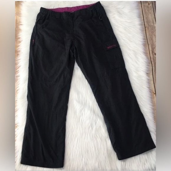 Mountain Warehouse Fleece Lined Fast Drying, Fade Resistant Cargo Pants - Sz 2 - Picture 11 of 11